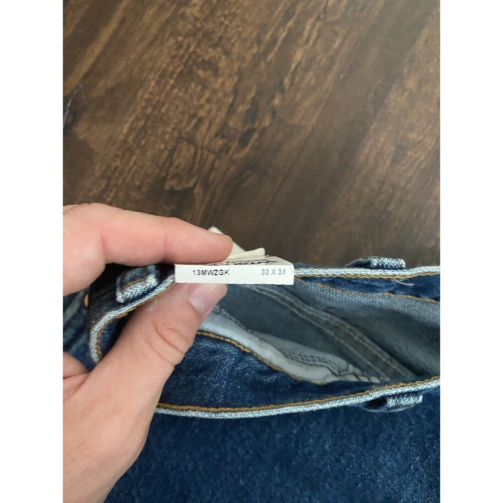 Wrangler Cowboy Cut Original Fit 13MWGK Mens Blue Jeans 33x34 Slim Fit Premium - Picture 3 of 9